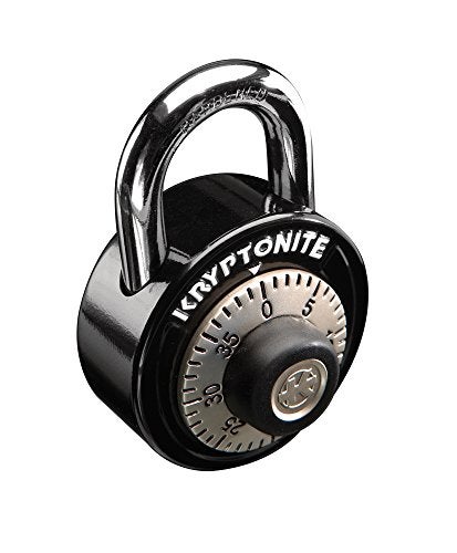 Kryptonite Gripper Dial Bicycle Combo Padlock, 50mm Steel Anti-Theft Padlock for Bike, Door, School - Image 1