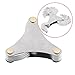 Walfront 51pcs Thread Pitch Set Screw Thread Measuring Tool for InternalExternal Thread Stainless Steel America SAE51pcs - Image 2