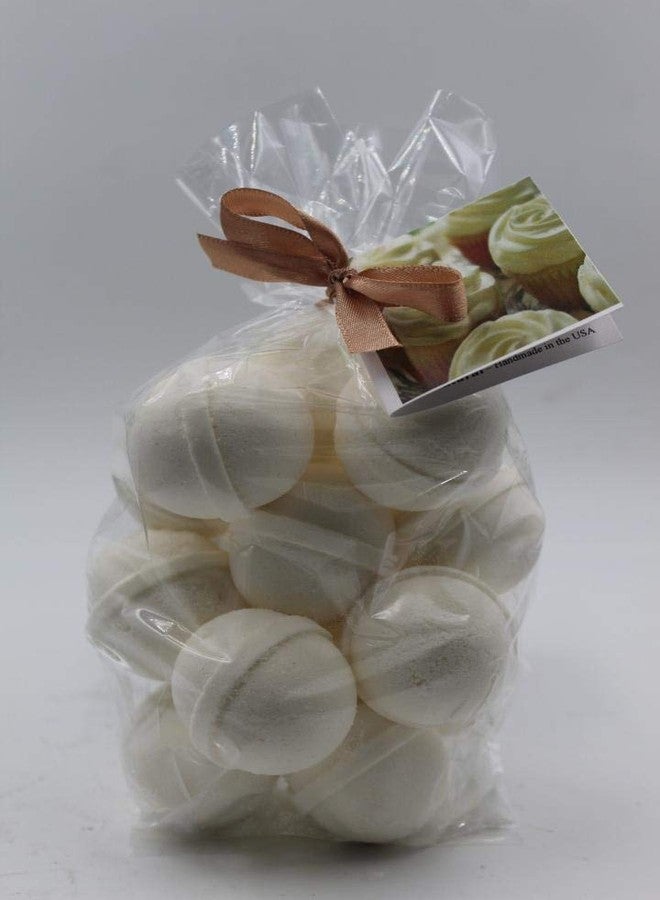 Spa Pure SPAPURE Lemon Creme Bath Bombs - 14 Fizzies with Shea, Mango and Cocoa Butter, Ultra Moisturizing ...Great for Dry Skin (Lemon Creme FBA) - Image 1