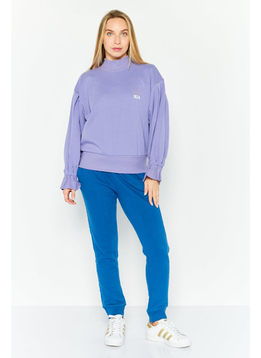 Women Sportswear Fit Long Sleeve Outdoor Sweatshirt, Purple - pzsku/Z4DB2359900EE92649B51Z/45/_/1739715404/2236fefb-b76c-4f4d-bee6-c49e5f66eb2c