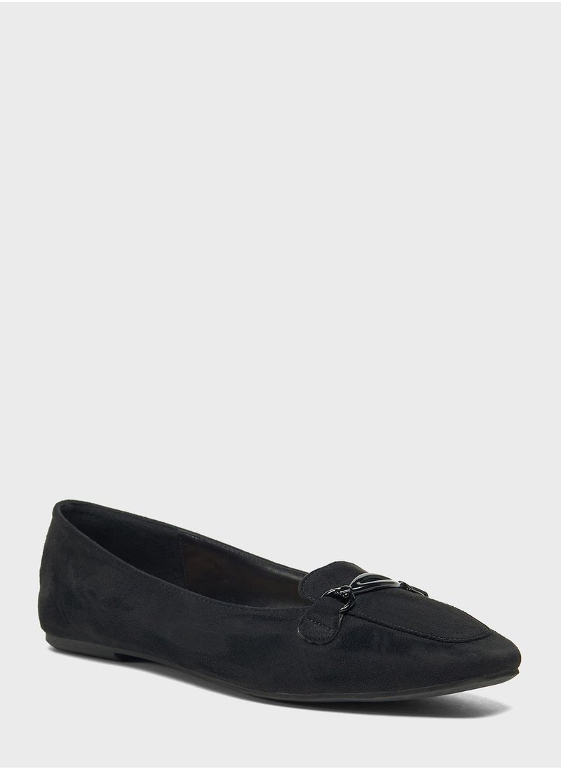 Celeste - Peep Toe Ballerina - Image 1