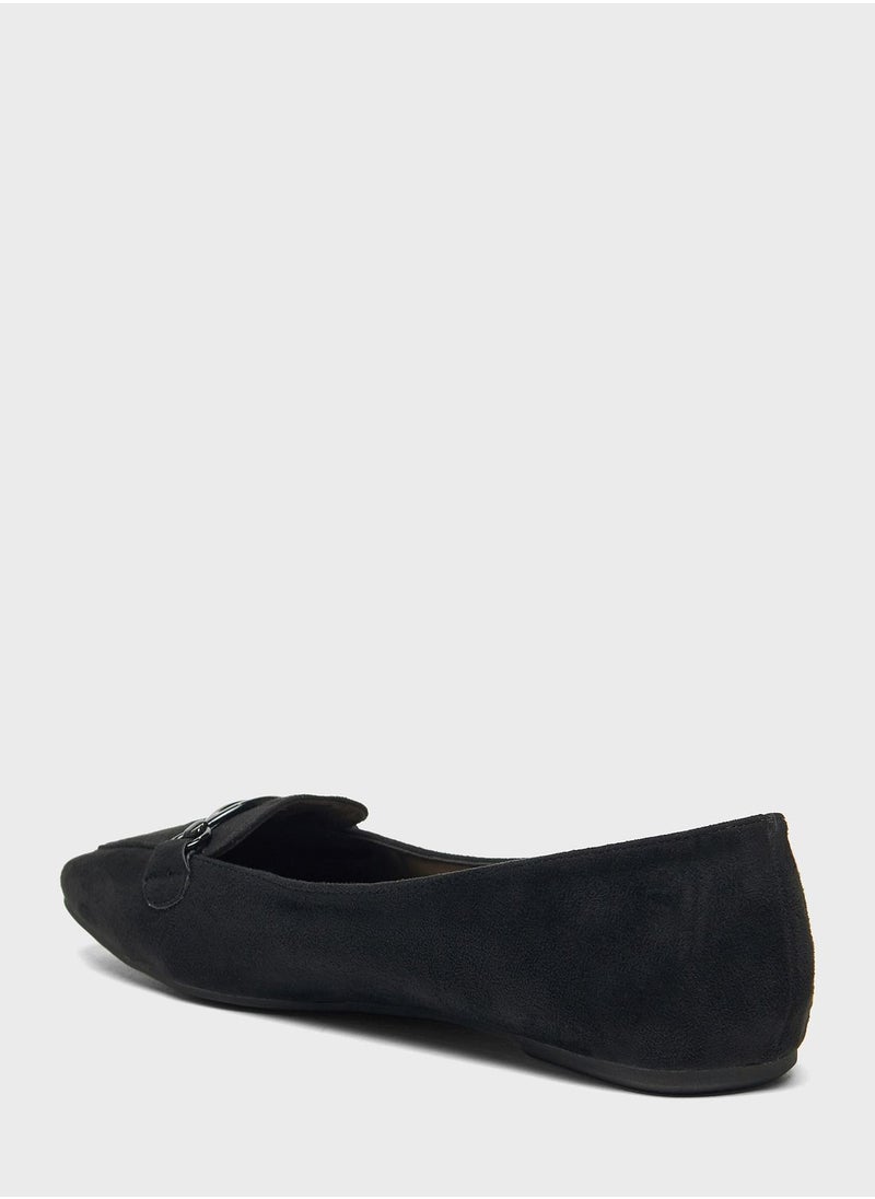 Celeste - Peep Toe Ballerina - Image 1