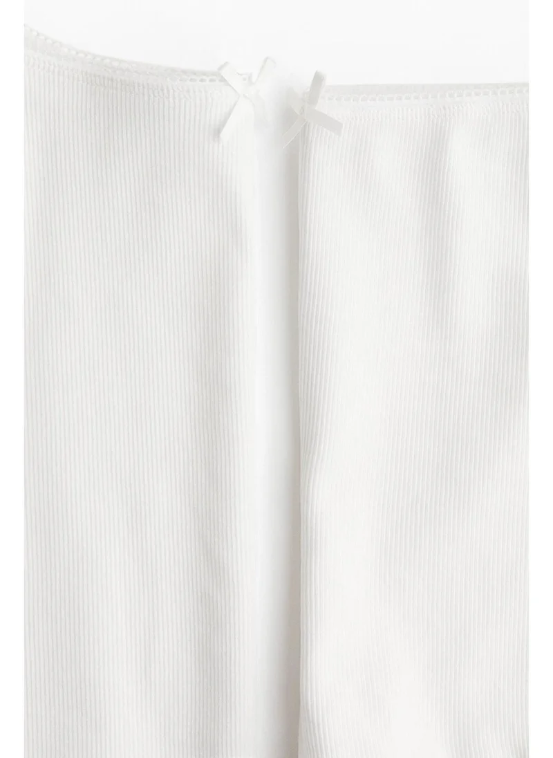 H&M 2-piece ribbed jersey set