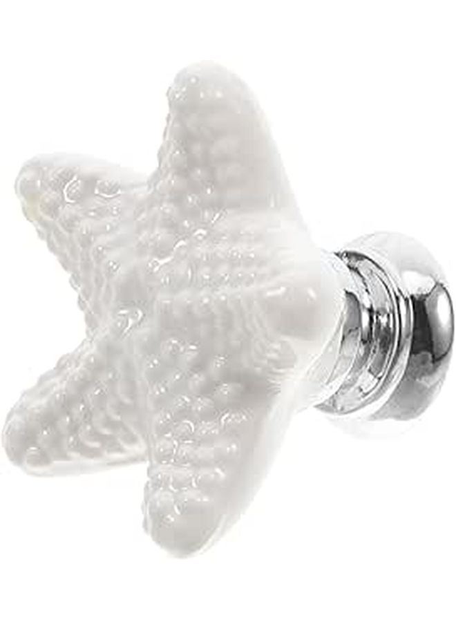 Ceramic Cabinet Knob Single Hole Furniture Handle for Wardrobe Drawer Pull Bathroom Kitchen Hardware - Image 1