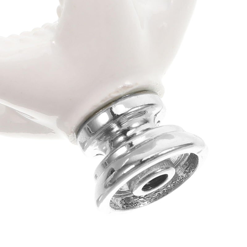Ceramic Cabinet Knob Single Hole Furniture Handle for Wardrobe Drawer Pull Bathroom Kitchen Hardware - Image 4