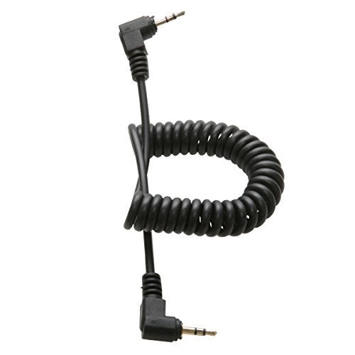 Foto&Tech Remote Cable C1 Compatible with PocketWizard Plus III Plus II Plus MultiMAX Transceiver Miops Mobile Dongle, Canon T8i T7i T6i T6S T5 T5i T4i T3/M 700D 650D 600D 550D 500D 1100D 80D 70D/G16 - Image 1