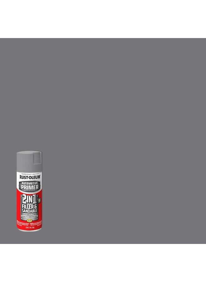 RUST-OLEUM 260510 Filler and Sandable Primer Spray, 354.88 ml (Grey)  - Image 2