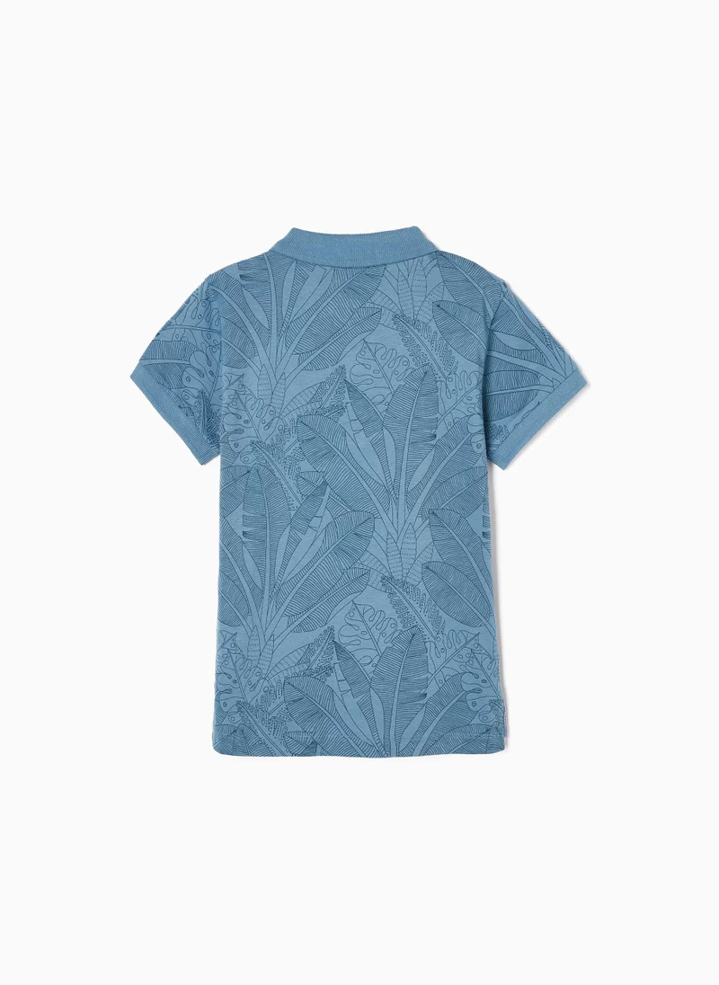 Zippy Zippy Cotton Polo Shirt for Boys Nature