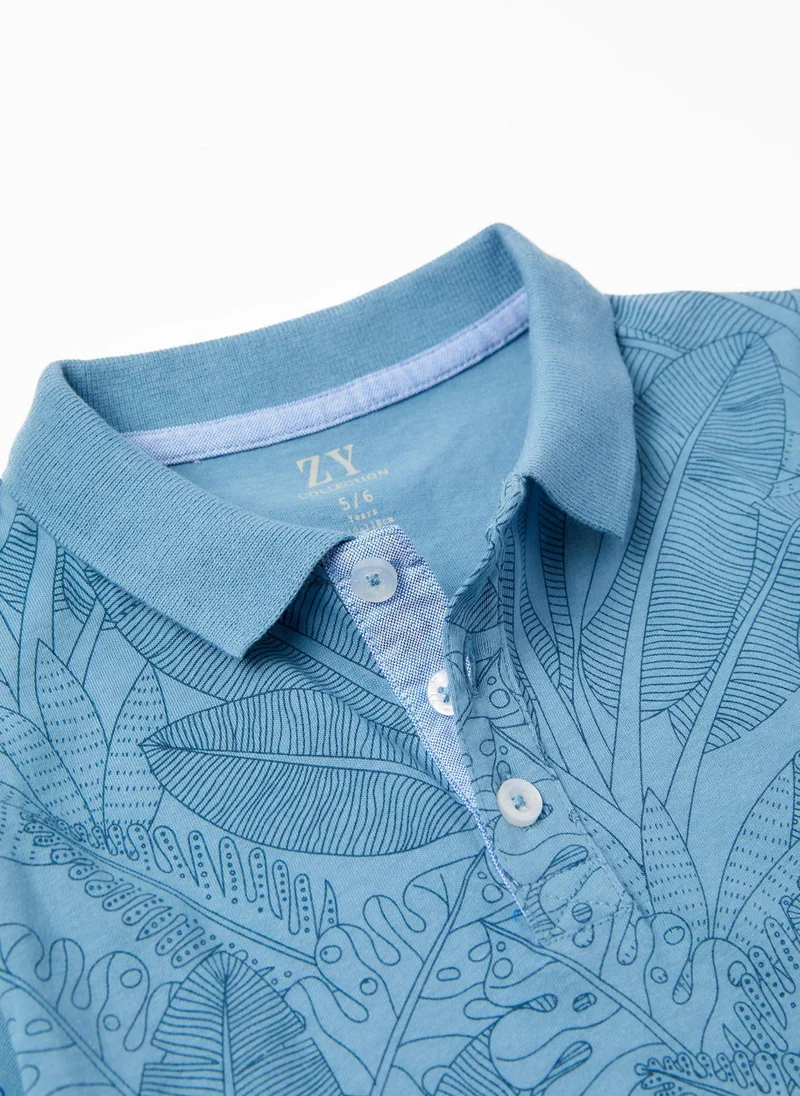 Zippy Zippy Cotton Polo Shirt for Boys Nature