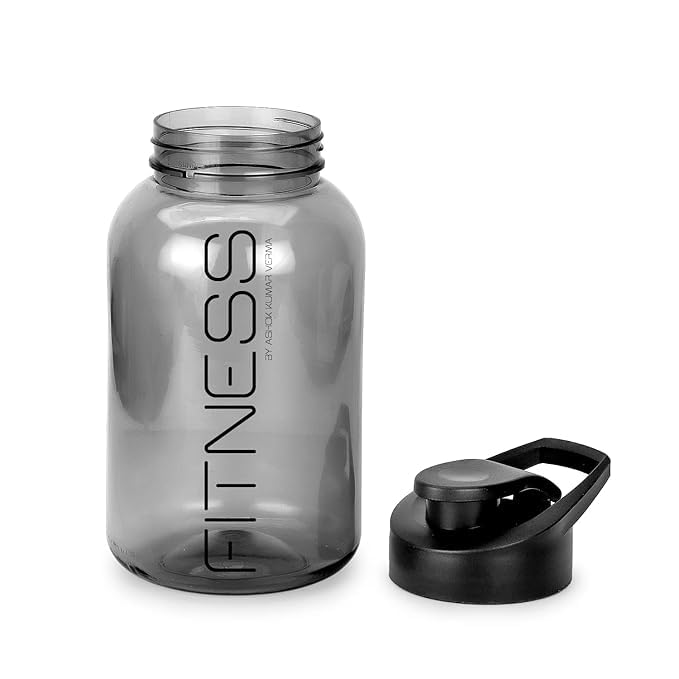 Chubs Fitness Series Summer Special Edition 500 ML Gallon Bottle Shaker for | Hydration | Mixer | Shaker |Bottle| for Men and Women (Multipurpose) (Classy Black) - Image 2