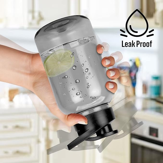 Chubs Fitness Series Summer Special Edition 500 ML Gallon Bottle Shaker for | Hydration | Mixer | Shaker |Bottle| for Men and Women (Multipurpose) (Classy Black) - Image 4