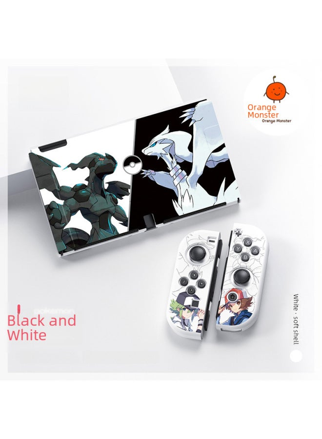 general Grapefruit Monster Switch Oled Frosted Soft Shell Tpu Split Silicone Protective Cover Pokemon-Product Color:6.2inch Switch Version-Model:Yellow (Bao Ke Meng) 20210304 (1) - Image 5