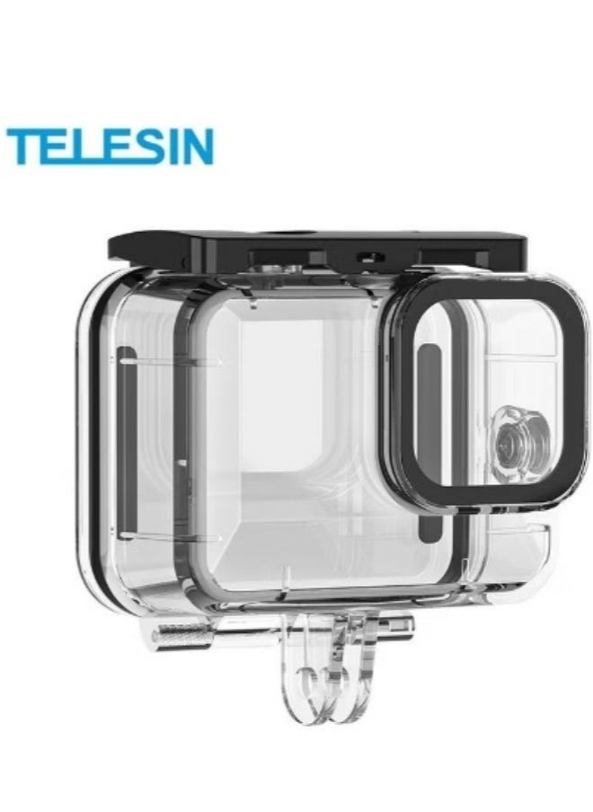 تيليسن غطاء حافظة واقية للماء لكاميرا GoPro Hero 9 واضحة  - Image 1