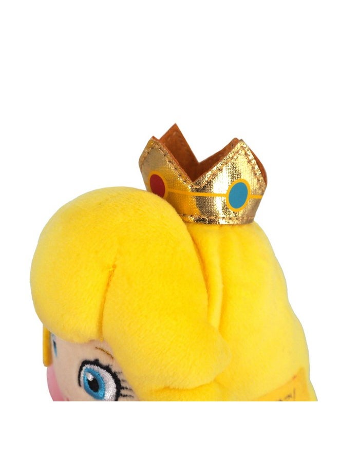 Sanei Super Mario All Star Collection - Ac05 - 10" Princess Peach Small Plush,Pink  - Image 4