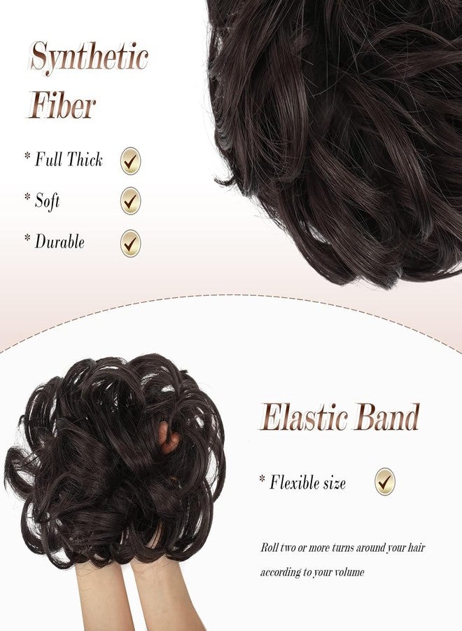 TrendyTrolley Messy Hair Bun (45 GR) | Hair Extension Ponytail With Elastic Rubber Band | Updo Extensions Hairpiece, Hair Extensions Scrunchies & Ponytail Hairpieces for Women (Jet Black) - Image 5