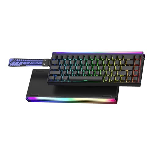 AULA Hero 68 HE Pro Wired Gaming Keyboard with Hall Effect Magnetic Switch CNC Aluminum Frame 8KHz Polling Rate RGB Box Backlight Side Printed Keycaps 65 68key Compact Small Gamer Keyboards - Image 1