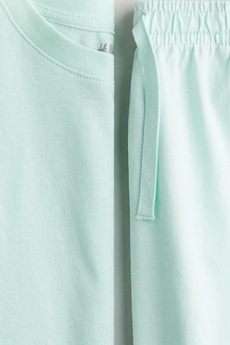 H&M 2-piece cotton jersey set