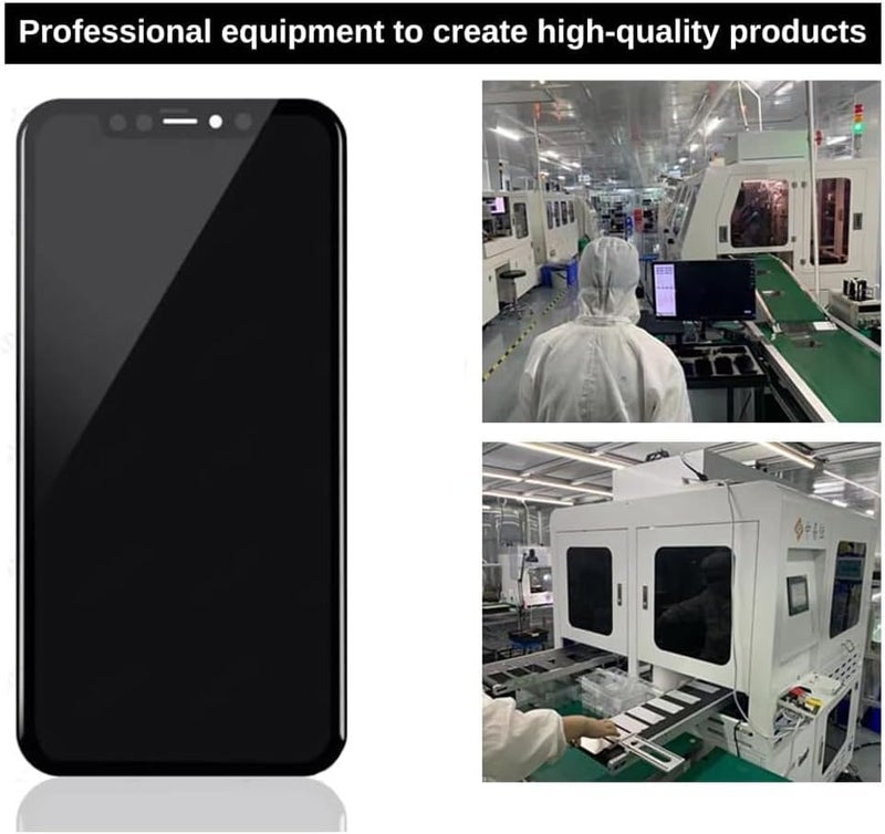 Fixerman Store for iPhone Xs Max Screen Replacement 6.5 inch, 3D Touch LCD Screen Display Digitizer Assembly with Complete Repair Tools,(Model A1921, A2101, A2102, A2103, A2104) - Image 3