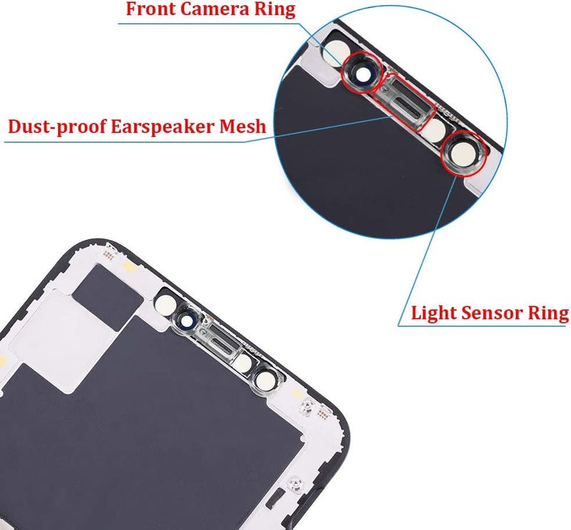 Fixerman Store for iPhone Xs Max Screen Replacement 6.5 inch, 3D Touch LCD Screen Display Digitizer Assembly with Complete Repair Tools,(Model A1921, A2101, A2102, A2103, A2104) - Image 5