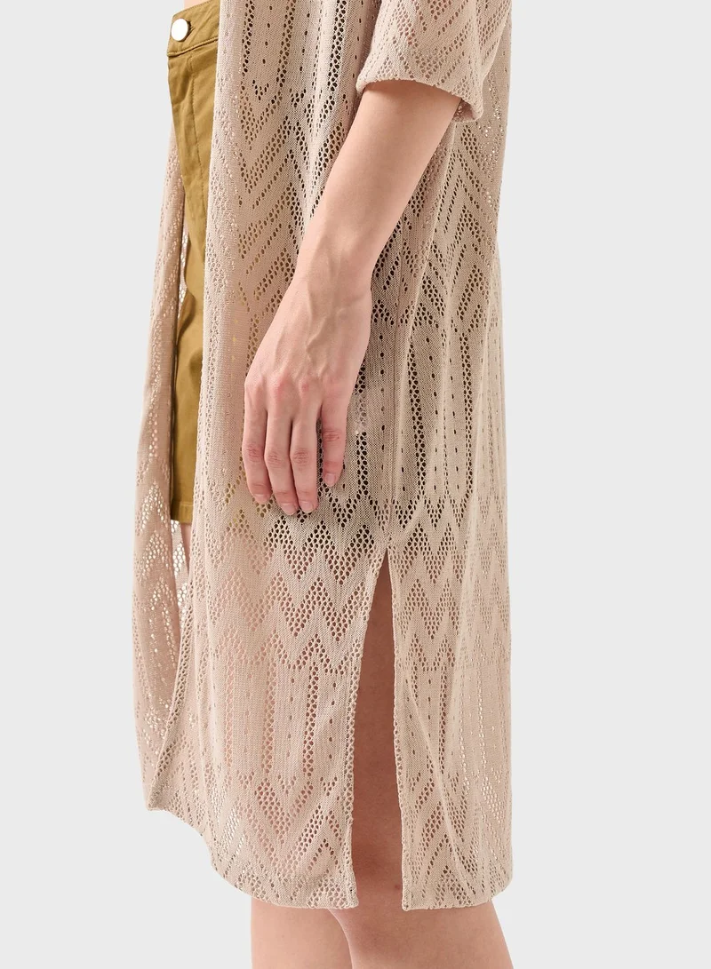 Jimmy Key Open Front Cardigan