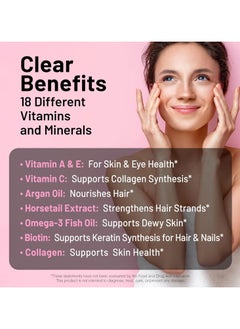 NatureWise Hair, Skin and Nails Biotin, 5000 mcg - 150 Softgels  - Image 4