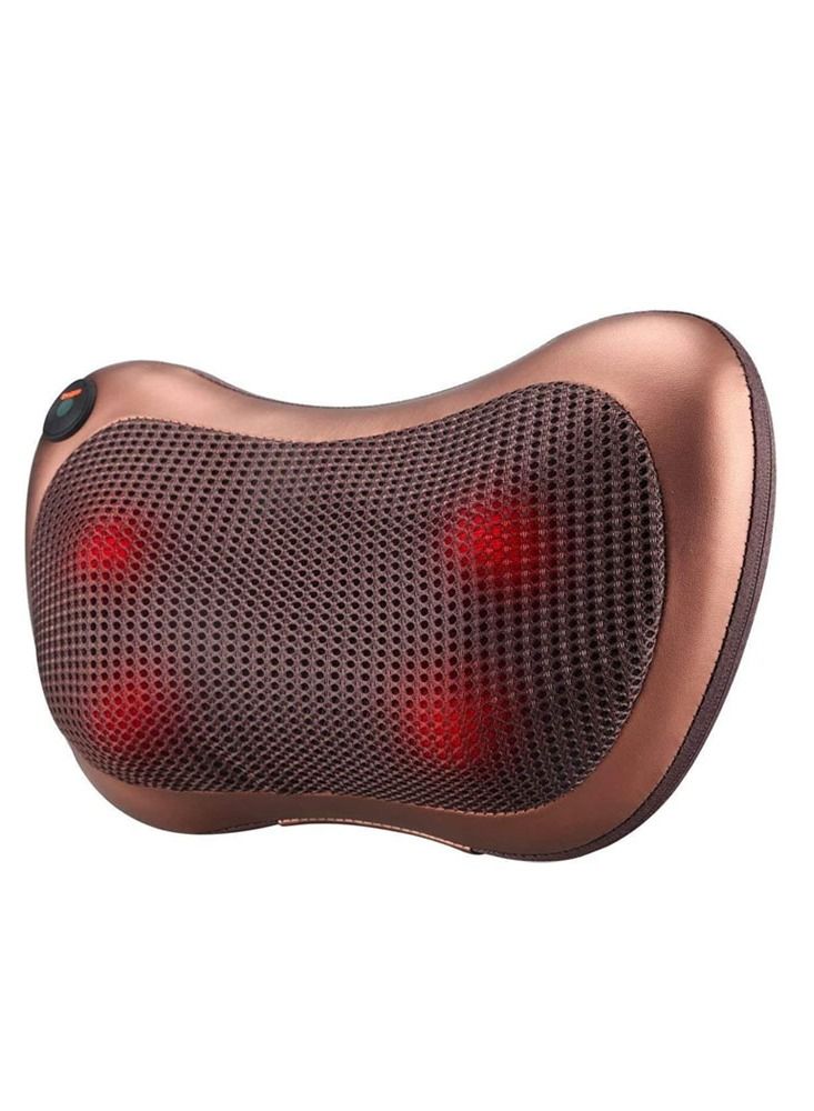 Electronic Cushion Multifunction Massage Pillow with 8 Massager Heads Heater Neck Shoulder Body Electric Massager Home Office Car Bed Use - Image 1