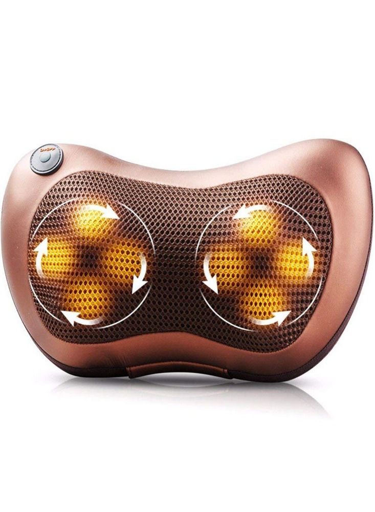Electronic Cushion Multifunction Massage Pillow with 8 Massager Heads Heater Neck Shoulder Body Electric Massager Home Office Car Bed Use - Image 2