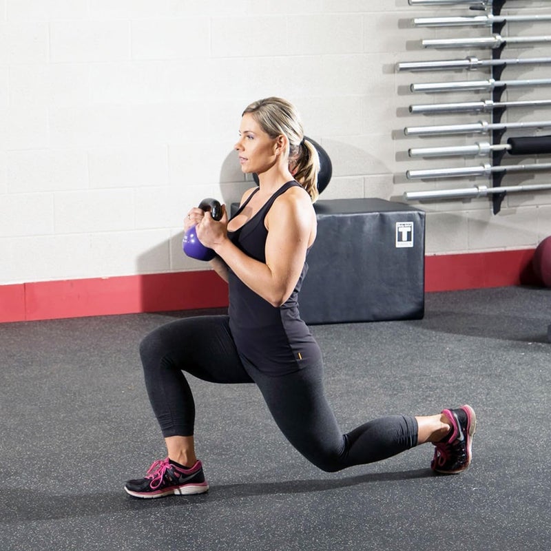 Body Solid Vinyl Coated Kettlebells with Kettle Grip Handles, Perfect Kettlebells for Weight Training and Core Workout Exercise Equipments - Image 4