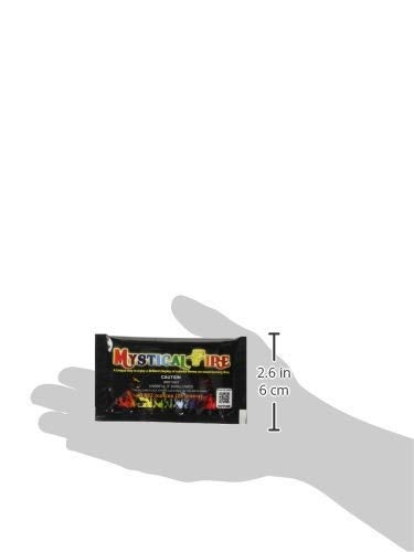 Mystical Fire Color Changing Packets Fire Pits Campfire Enchanted Multi-Color Magical Fun for Indoor Fireplace or Outdoor Use 0.882 Ounces 12 Pack - Image 3