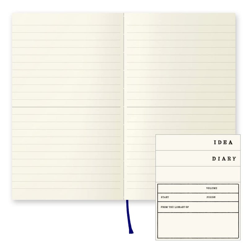 Midori DESIGNPHIL 15291006 Midori Notebook, MD Notebook, New Book, Horizontal Ruled A - Image 3