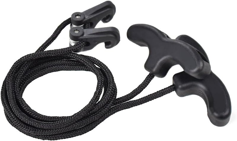 Szeo Archery Crossbow Cocking Device Crossbow Rope Cocker Aid Double Handle Strings Cocking Tool - Image 4