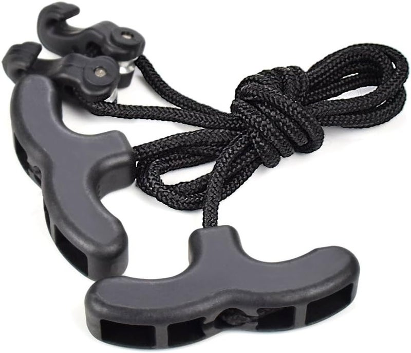 Szeo Archery Crossbow Cocking Device Crossbow Rope Cocker Aid Double Handle Strings Cocking Tool - Image 2