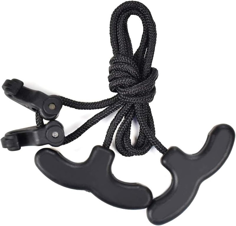 Szeo Archery Crossbow Cocking Device Crossbow Rope Cocker Aid Double Handle Strings Cocking Tool - Image 1