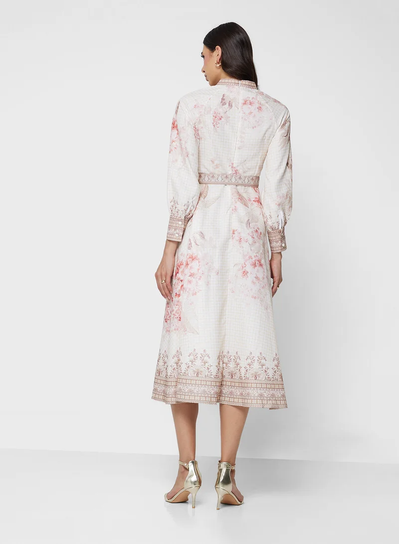 ايلا Floral Print Dress