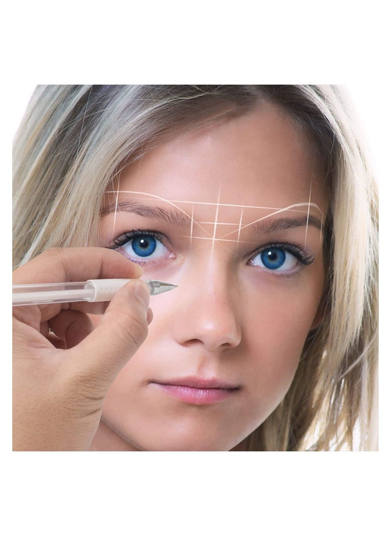 SYOSI - Eyebrow microblading Marker Pen, SYOSI Skin Marker Pen, Eyebrow Permanent Makeup Position Mapping Mark Tools - Image 1