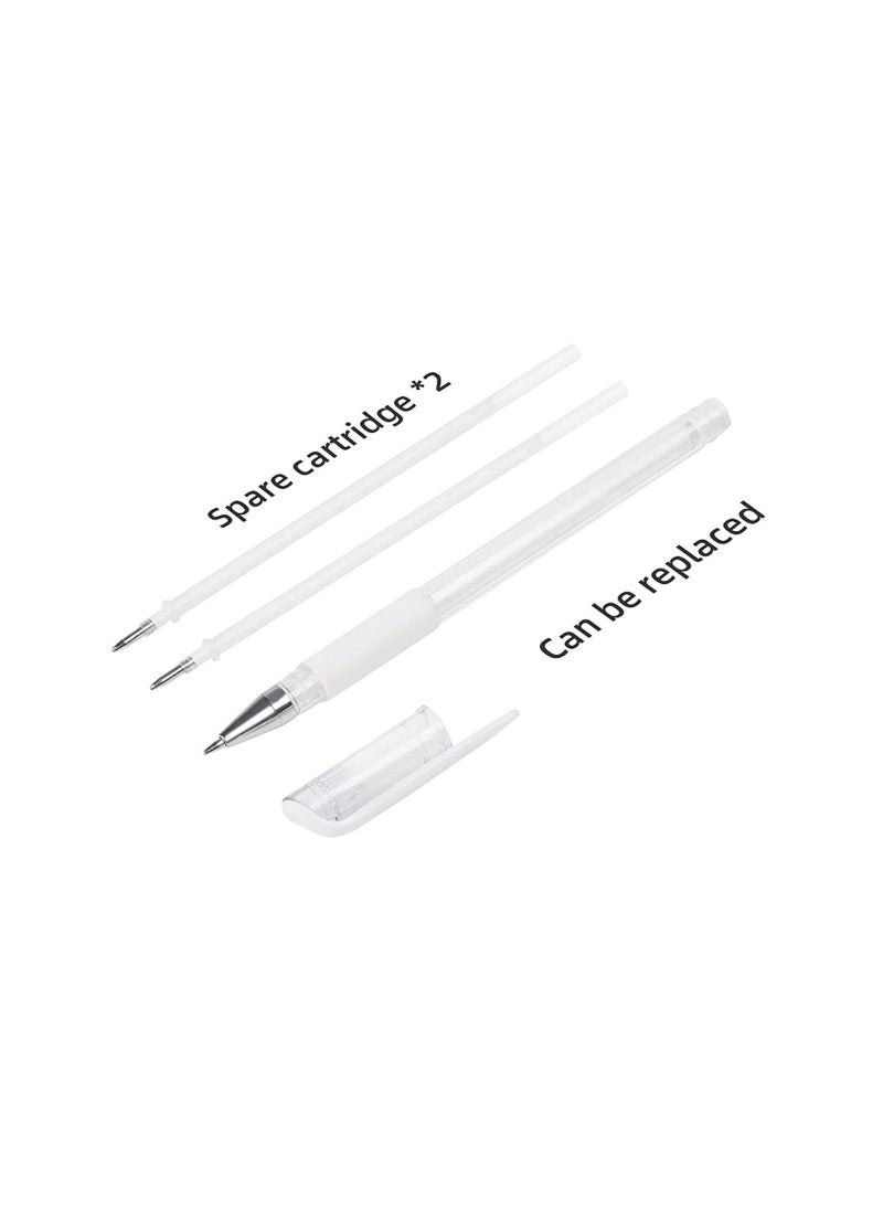 SYOSI - Eyebrow microblading Marker Pen, SYOSI Skin Marker Pen, Eyebrow Permanent Makeup Position Mapping Mark Tools - Image 1