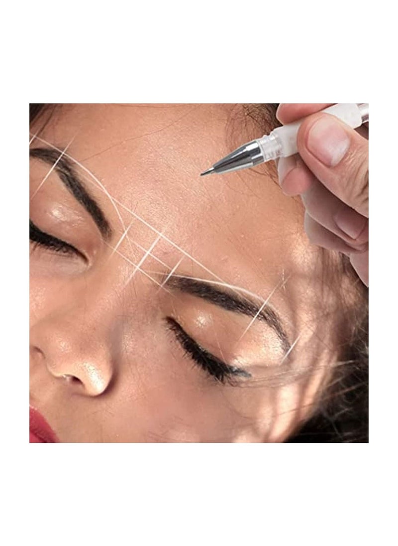 SYOSI - Eyebrow microblading Marker Pen, SYOSI Skin Marker Pen, Eyebrow Permanent Makeup Position Mapping Mark Tools - Image 1