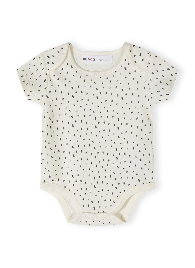 MINOTI 4-Pack Short Sleeve Baby Bodysuits - Image 5