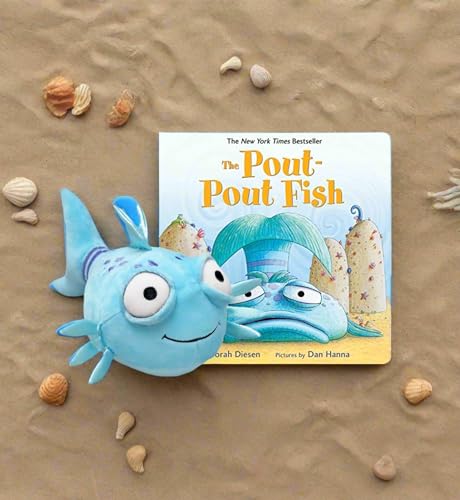 MerryMakers PoutPout Fish Plush Doll 9Inch - Image 5