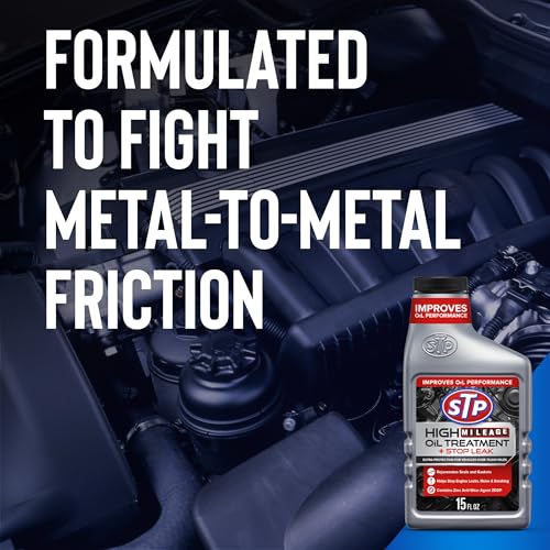 STP علاج زيت STP عالي المسافة + مانع التسرب - 15 أونصة سائلة - Image 4