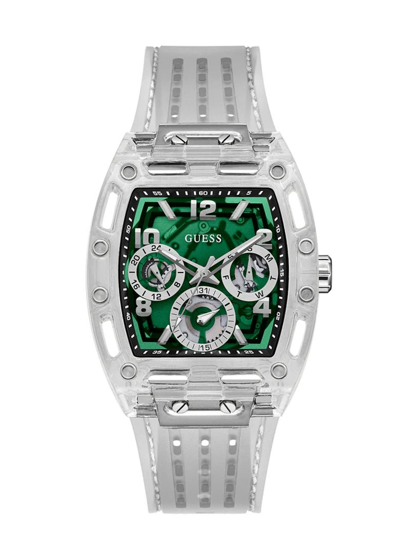 GUESS Men's Analog Quartz Clear Multi-function Watch GW0499G8 - 41mm  - Image 1