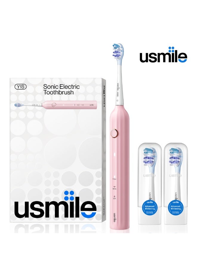 يو سمايل يوسمايل يو ون اس : فرشاة أسنان كهربائية ذكية لابتسامة مشرقة ( لون الوردي ) - Image 5
