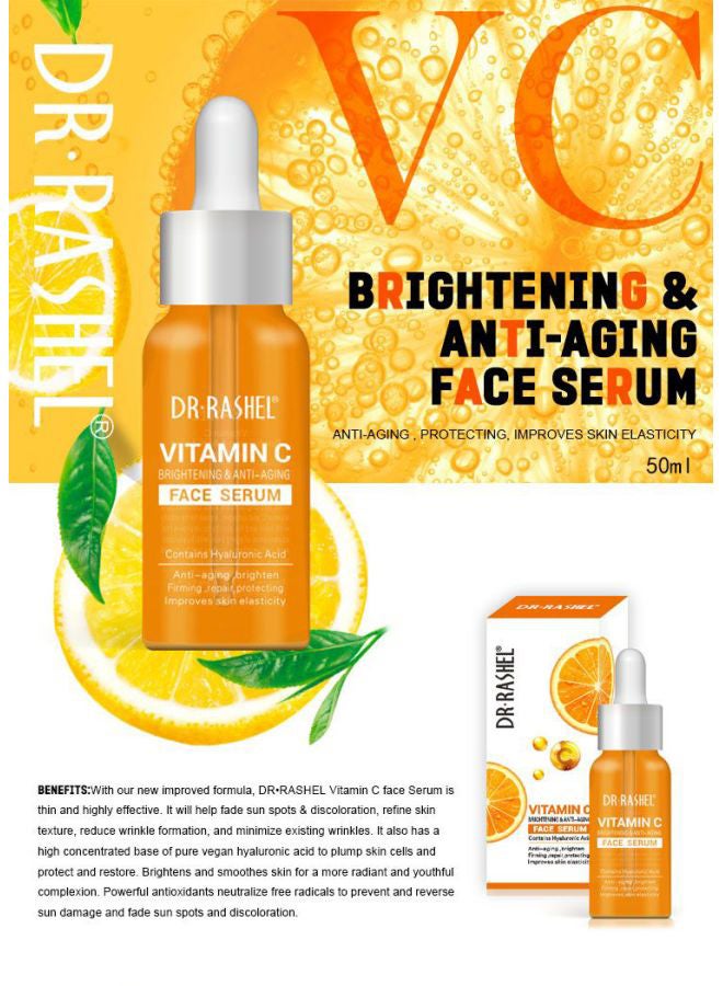 DR. RASHEL Vitamin C Face Serum Orange 50ml - Image 4