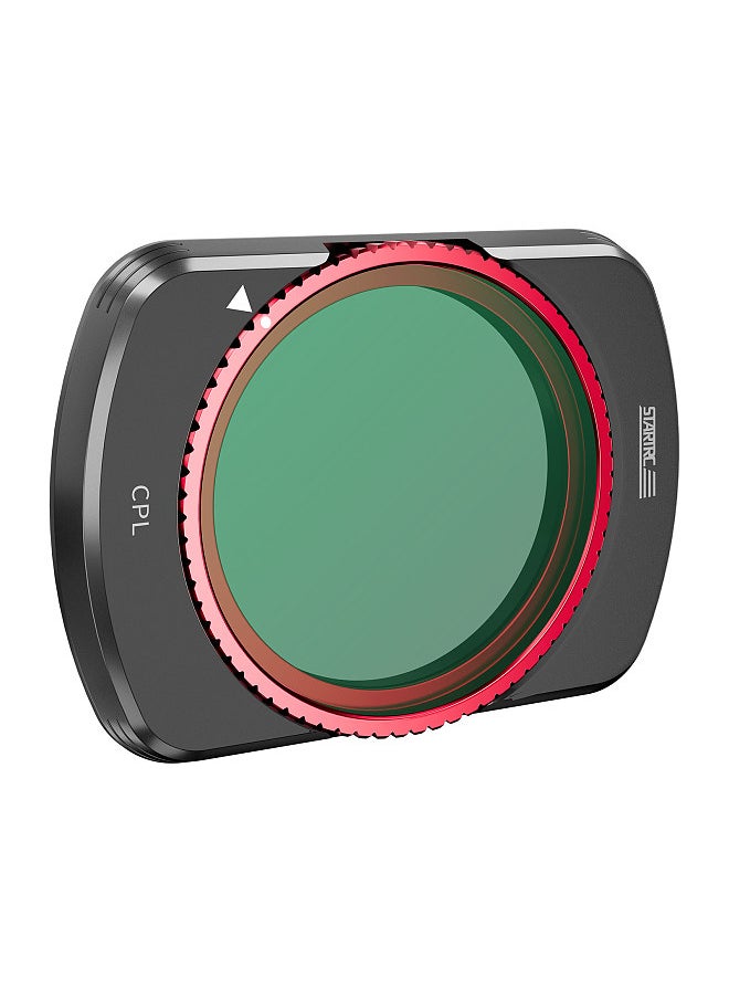STARTRC - 1.9mm Ultra Slim CPL Filter 0.62 x 0.86in Square Polarizer Filter Optical Glass Magnetic Suction Waterproof Scratch-resistant with Multi-layer Coating Compatible with DJI Pocket 3 - Image 1