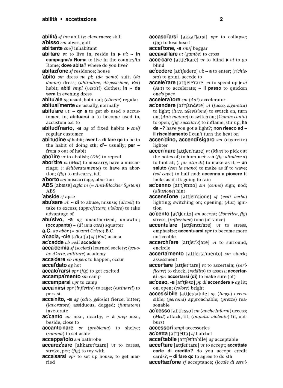 null - Merriam-Webster’s Italian-English Dictionary - Image 1
