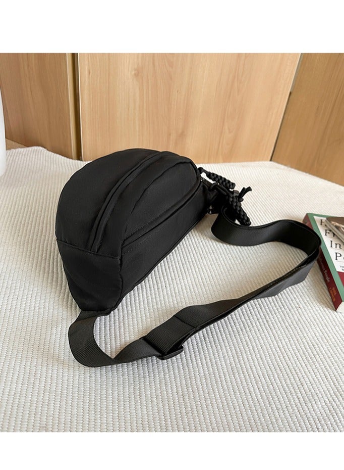 عام حقيبة صدر ، صيف للجنسين ، أزياء رياضية جديدة ، سحاب أجنبي ، حقيبة حزام ، حزام كتف عريض ، حقيبة صغيرة ، حقيبة كروس بودي - Image 3