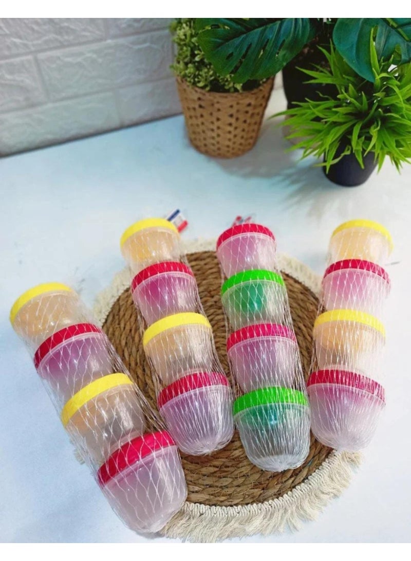 Mini Plastic Sauce Containers – Set of 4 with Leak-Proof Lids | Small & Safe for Sauces and Seasonings - Image 3