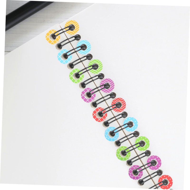Self Adhesive Reinforcement Labels 10 Sheets For Paper Hole Protection School Office Home Use - Image 5