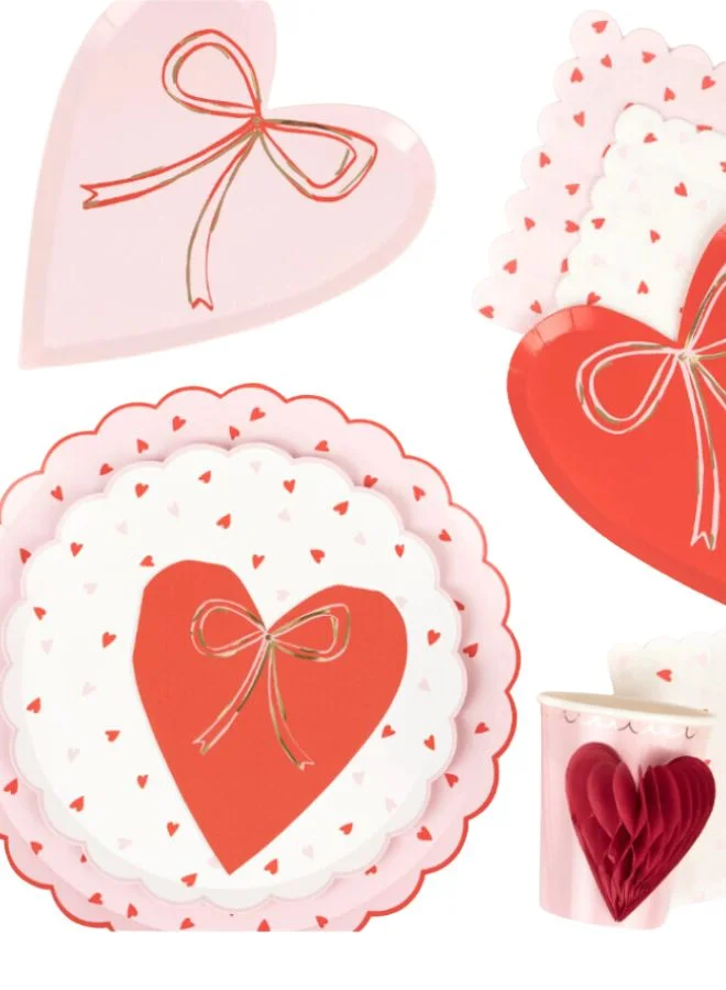 Meri Meri Honeycomb Heart Cups