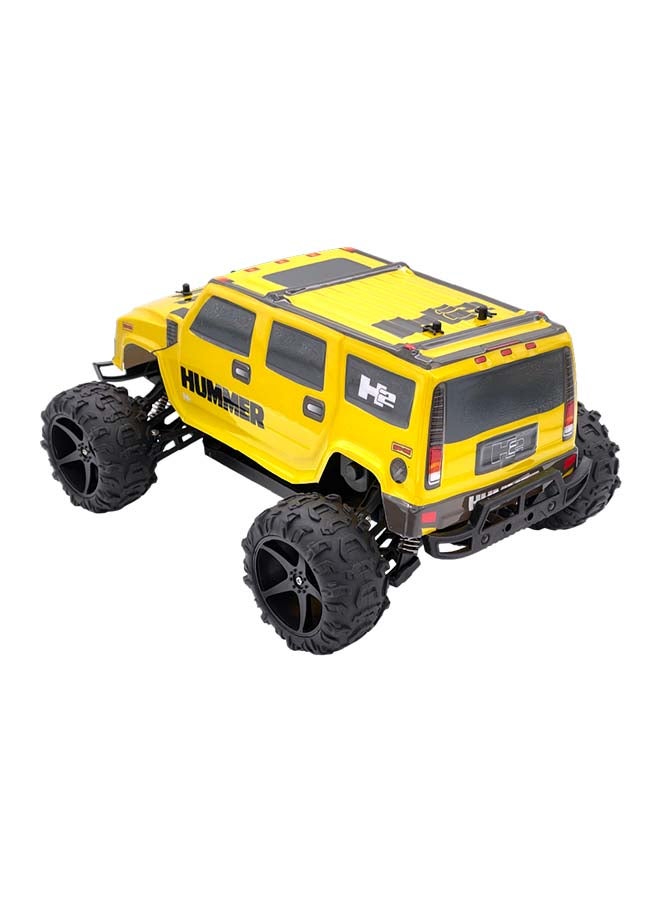 D-Power 1:10 Yellow HUMMER H2 RC Car – 2.4GHz Remote Control Truck, 7.4V USB Rechargeable Battery, Off-Road SUV for Kids Ages 6+ - Image 5